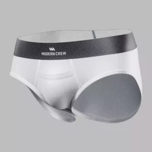 modern crew white brief underwear
